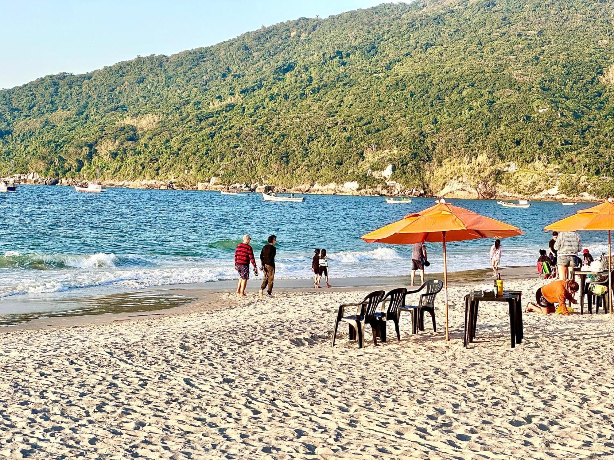 Centrinho, Churrasqueira E Piscina, Familia, Vista Mar ฟลอเรียนอโปลิส ภายนอก รูปภาพ